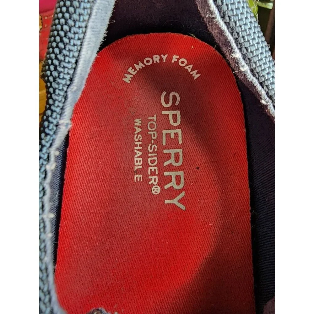 Sperry Top Sider Youth Bodie Round Toe LaceUp Casual Boat Shoes Blue SCK262895 4